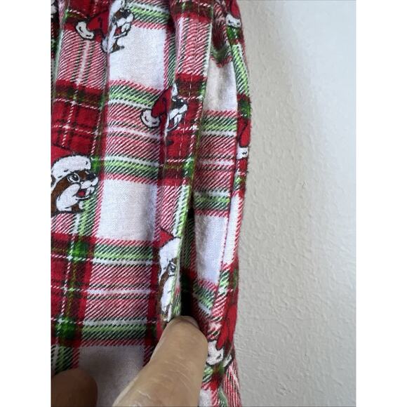 Buc-ee's Christmas Cotton Flannel Pajama Lounge Pants mens women XXL Pockets 2X - Picture 3 of 8